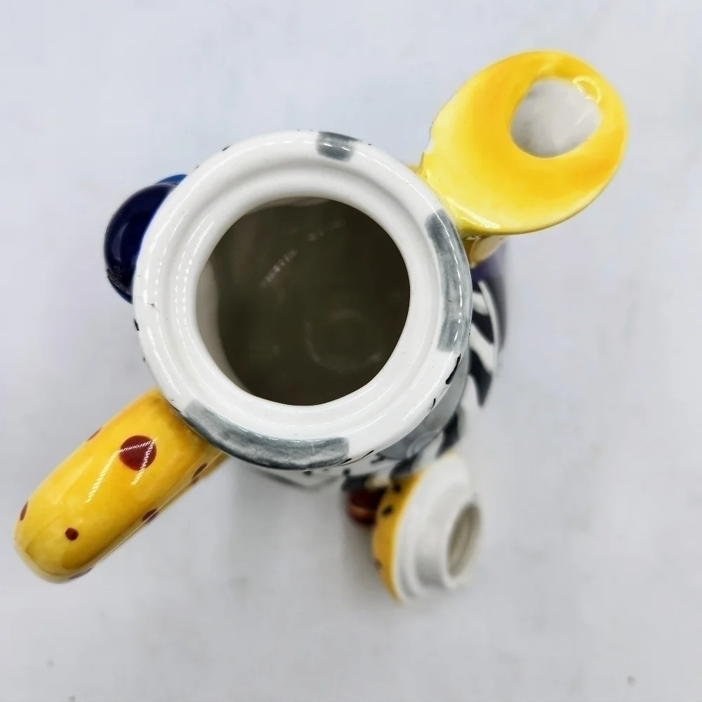 Juleez Hand Crafted Hand Painted Teapot Designed by Artist Julie Borden